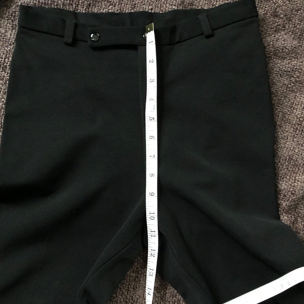 Philippe Adec Black Pant, Size 6 - Picture 9 of 14